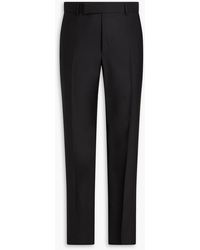 dunhill - Wool And Silk-Blend Pants - Lyst