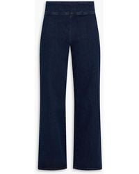 FRAME - Jetset High-rise Wide-leg Jeans - Lyst