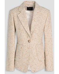 JOSEPH - Glenview Bouclé-Tweed Blazer - Lyst