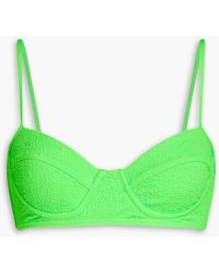 Mara Hoffman - Lua popcorn bikini-oberteil mit bügel - Lyst