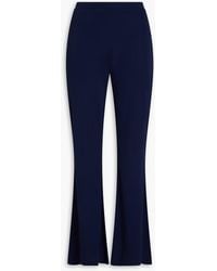 Diane von Furstenberg - Brooklyn Stretch-Jersey Flared Pants - Lyst