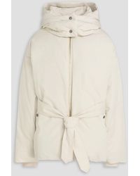 Rag & Bone - Matilda daunenjacke aus twill einer baumwollmischung mit kapuze - Lyst