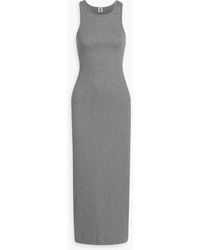 By Malene Birger - Lovelo Ribbed Stretch-Cotton Jersey Maxi Dress - Lyst