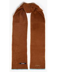 Jacquemus - Neve Brushed Knitted Scarf - Lyst