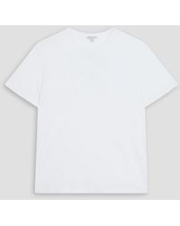 James Perse - T-shirt aus baumwoll-jersey mit print - Lyst