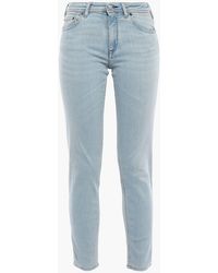 Acne Studios - Climb Faded Mid-rise Skinny Jeans - Lyst
