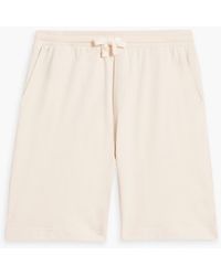 Hamilton and Hare - French Cotton-terry Drawstring Shorts - Lyst