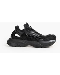 Versace - Sneakers "mercury" aus mesh und leder - Lyst