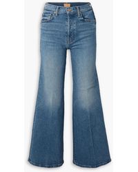 Mother - The Tomcat Wide-leg High-rise Jeans - Lyst