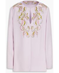 PUCCI - Embellished Silk-cady Kaftan - Lyst