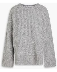 Alex Mill - Normandie gerippter pullover aus einer wollmischung - Lyst