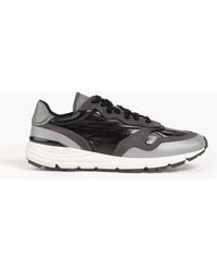 John Elliott - Edition One Shell And Suede Sneakers - Lyst