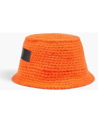 JW Anderson - Knitted Bucket Hat - Lyst