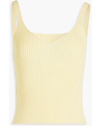 LVIR - Ribbed-knit Camisole - Lyst