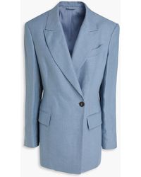 Brunello Cucinelli - Linen And Hemp-Blend Blazer - Lyst