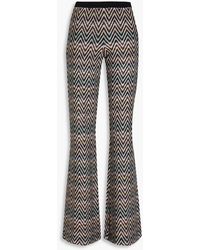 Missoni - Crochet-knit Flared Pants - Lyst