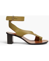 Atp Atelier - Volparo Leather Sandals - Lyst