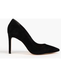 Stuart Weitzman - Leigh 95 Suede Pumps - Lyst