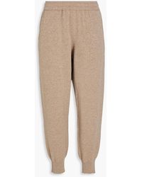 Brunello Cucinelli - Cashmere Track Pants - Lyst