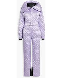CORDOVA - Courmayeur Belted Quilted Ski Suit - Lyst
