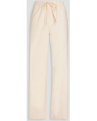 Rag & Bone - Logan Linen-Blend Wide-Leg Pants - Lyst
