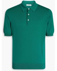 Boglioli - Cotton-jersey Polo Shirt - Lyst