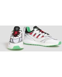 adidas Originals Zx 8000 Happy Camping Sneakers in White for Men