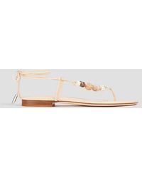 Magda Butrym - Embellished Leather Sandals - Lyst