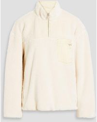 Jil Sander - Cotton-fleece Half-zip Sweatshirt - Lyst