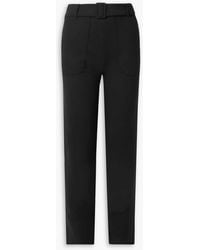 Leset - Rio hose mit geradem bein aus stretch-jersey mit gürtel - Lyst