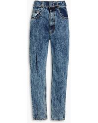 Maison Margiela - High-rise Tapered Jeans - Lyst