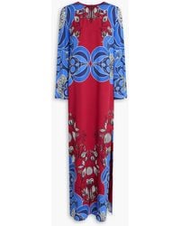 Borgo De Nor - Capucine Paisley-print Crepe Maxi Dress - Lyst