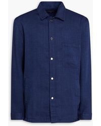 Frescobol Carioca - Diego Linen And Cotton-Blend Overshirt - Lyst