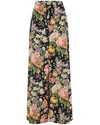 zimmermann crepe wide leg pants