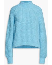 Maje - Ribbed-knit Turtleneck Sweater - Lyst