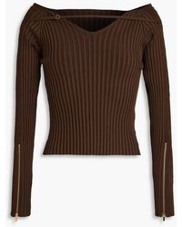 Jacquemus - Oro Ribbed-knit Sweater - Lyst