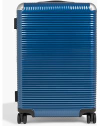 Fabbrica Pelletterie Milano Bankl Light Spinner 68cm Polycarbonate Suitcase - Blue