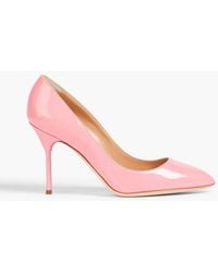 Sergio Rossi - Chichi Patent-leather Slingback Pumps - Lyst