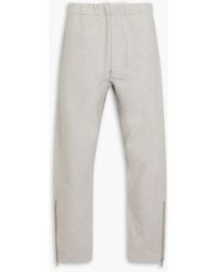 Maison Margiela - French Cotton-terry Track Pants - Lyst