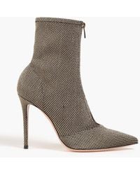 Gianvito Rossi - Ferrer Stretch-knit Sock Boots - Lyst