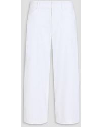Rag & Bone - Banks Linen-Blend Wide-Leg Pants - Lyst