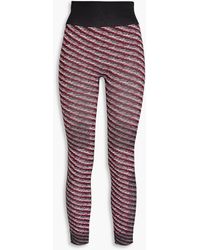adidas By Stella McCartney - Jacquard-knit leggings - Lyst