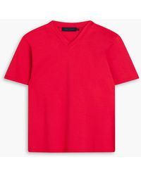 Proenza Schouler - Talia t-shirt aus baumwoll-jersey - Lyst