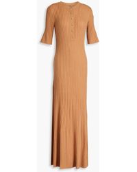 Loulou Studio - Erdan Ribbed Wool And Cashmere-blend Maxi Dress - Lyst