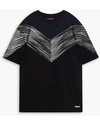 Missoni - Space-dyed Cotton-jersey T-shirt - Lyst