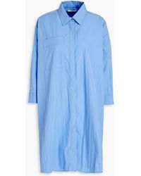 Co. - Crinkled Tton-blend Poplin Shirt - Lyst