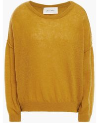 American Vintage - Brushed Knitted Sweater - Lyst
