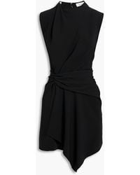 A.L.C. - Dion Draped Crepe Mini Dress - Lyst