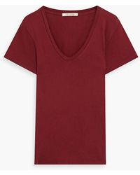 Nili Lotan - Carol t-shirt aus supima®-baumwoll-jersey - Lyst
