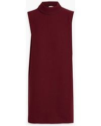 Victoria Beckham - Crepe Mini Dress - Lyst